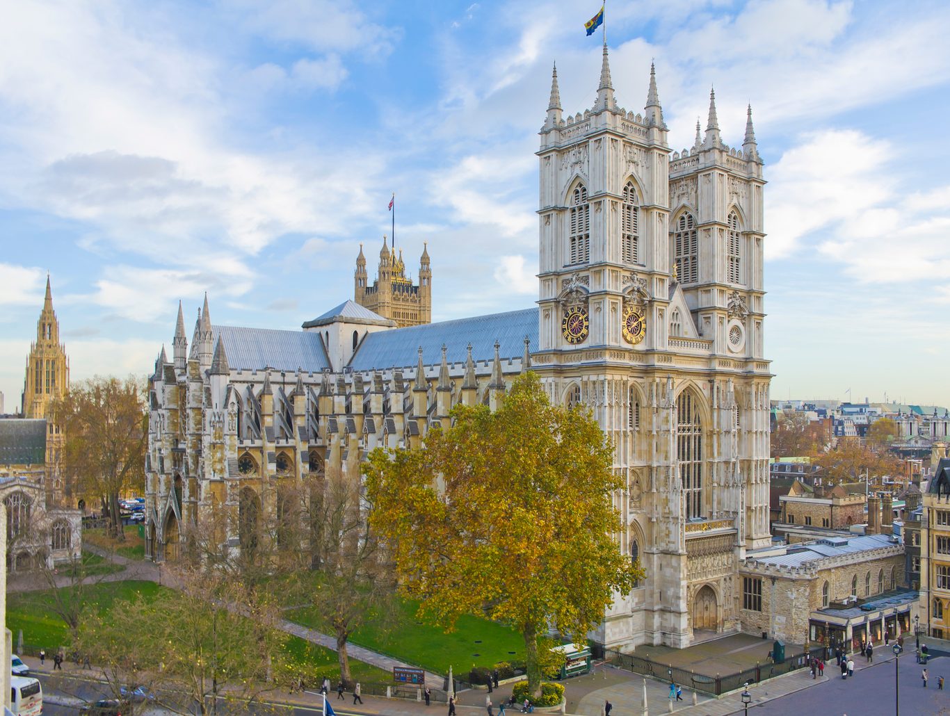 Abadía de Westminster a la hora dorada